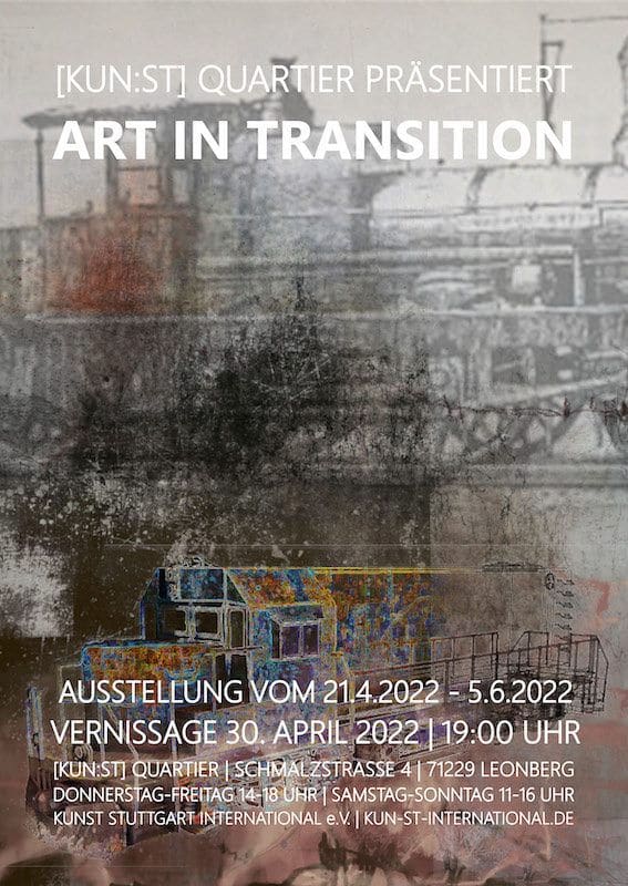 Plakat - Ausstellung Art in Transition